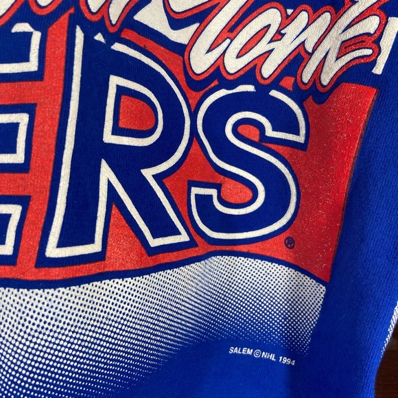 vintage 1994 AOP new York Rangers NHL tee shirt - Picture 3 of 5